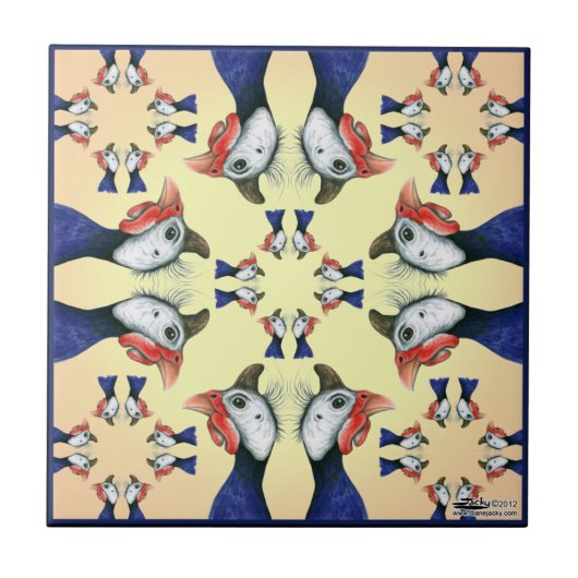 Guinea überall! fliese (Vorderseite)