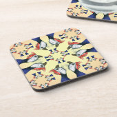 Guinea überall! getränkeuntersetzer (Linke Seite)