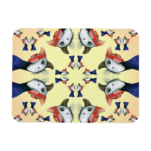 Guinea überall! magnet (Horizontal)