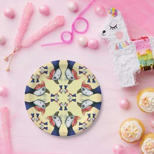 Guinea überall! pappteller (Party)