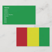 Guinea - Unternehmen Visitenkarte (Vorne/Hinten)
