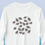 Guinea Vögel T-Shirt<br><div class="desc">Eine Herde von niedlichen und lustigen kleinen Guinea Hühnern für Geflügel Bauern und Vogelliebhaber.</div>