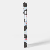 Guinea-Vogelmuster Case-Mate iPhone Hülle (Rückseite / Links)