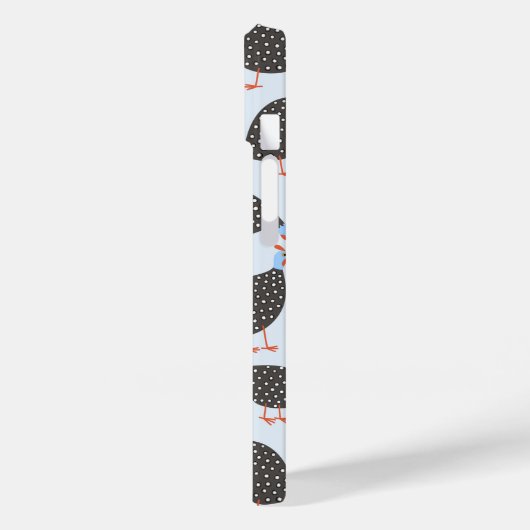 Guinea-Vogelmuster Case-Mate iPhone Hülle (Rückseite / Links)