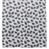 Guinea-Vogelmuster Duschvorhang (Vorderseite)