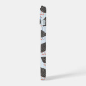 Guinea-Vogelmuster iPhone 15 Hülle (Linke Seite)