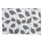 Guinea-Vogelmuster Kissenbezug (Vorderseite-Links)