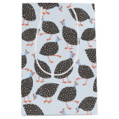 Guinea-Vogelmuster Mittlere Geschenktüte (Vorderseite)