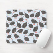 Guinea-Vogelmuster Mousepad (Mit Mouse)