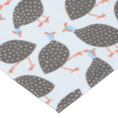 Guinea-Vogelmuster Tischdecke (Schrägansicht)