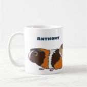 Guinea von Haustieren Schweine Illustrationen Pers Kaffeetasse (Links)