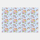 Guinea von Schweinen und Blume Geschenkpapier Set (Vorderseite)