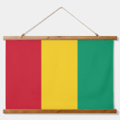 Guinea Wandteppich Mit Holzrahmen (Vorderseite)