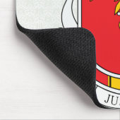 Guinea-Wappen Detail Mousepad (Ecke)