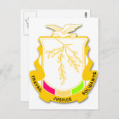 Guinea Wappen GN Postkarte (Vorne/Hinten)