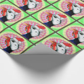 Guinea-Weihnachten! Geschenkpapier (Ecke)