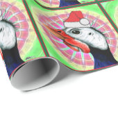 Guinea-Weihnachten! Geschenkpapier (Rolleneckpunkt)