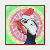 Guinea Weihnachten! Magnet (Vorne)