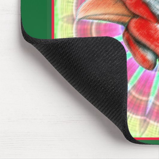 Guinea Weihnachten! Mousepad (Ecke)