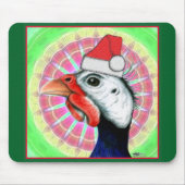 Guinea Weihnachten! Mousepad (Vorne)