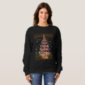 Guinea Weihnachten Weihnachten Ugly Sweater Weihna Sweatshirt (Vorne ganz)