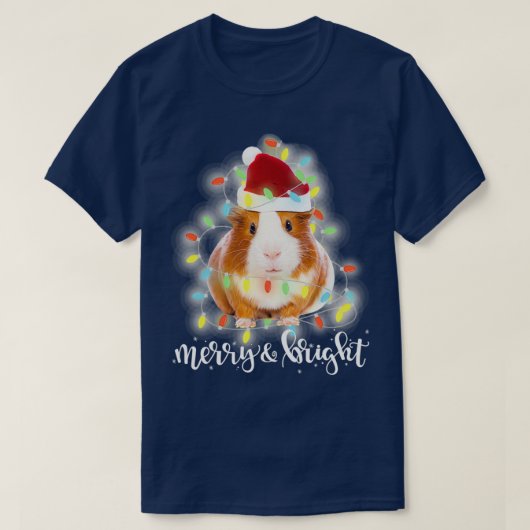 Guinea Weihnachten Weihnachten Weihnachten - Helle T-Shirt (Design vorne)