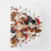 Guinea Weihnachtsbaum Frohe Weihnachten Weihnachte Geschenkpapier Set (Beispiel)