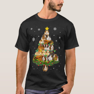 Guinea Weihnachtsbaum Weihnachtsmannmütze xmas Lic T-Shirt