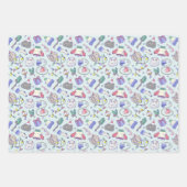 Guinea Weihnachtsgeschmack Set 3 Geschenkpapier Set (Vorderseite)