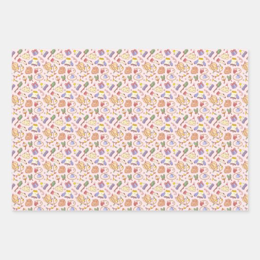 Guinea Weihnachtsgeschmack Set 3 Geschenkpapier Set (Vorderseite 3)