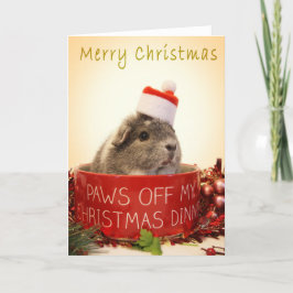 Guinea Weihnachtskarte Feiertagskarte