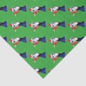 Guinea Weihnachtsmann Seidenpapier (Ausschnitt)