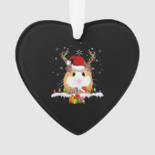 Guinea Weihnachtsweihe Weihnachtsweihe Weihnachtsl Ornament (Vorderseite)