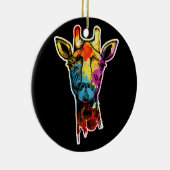 Guinea Weihnachtsweihnachtsleuchten Keramik Ornament (Rechts)