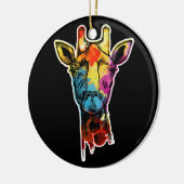 Guinea Weihnachtsweihnachtsleuchten Keramik Ornament (Links)