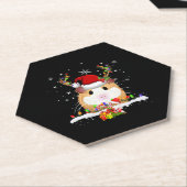 Guinea Weihnachtsweihnachtsleuchten Untersetzer (angewinkelt)