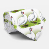 Guinea: weiß krawatte (Gerollt)