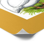 Guinea: weiß poster (Ecke)