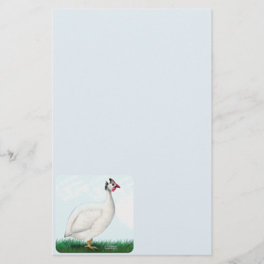 Guinea White Briefpapier (Vorderseite)