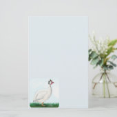 Guinea White Briefpapier (Stehend Vorderseite)