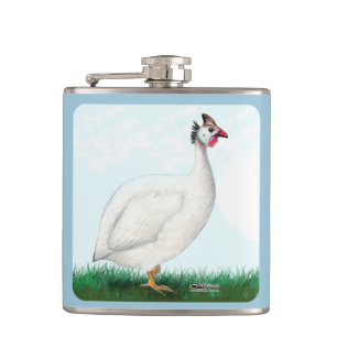 Guinea White Flachmann