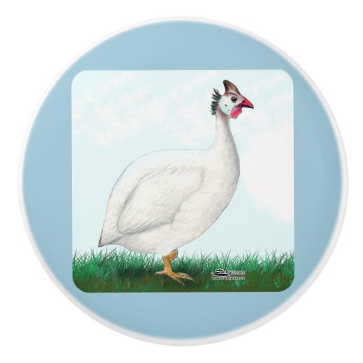 Guinea White Keramikknauf (Vorderseite)