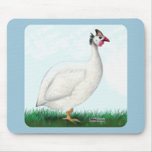 Guinea White Mousepad