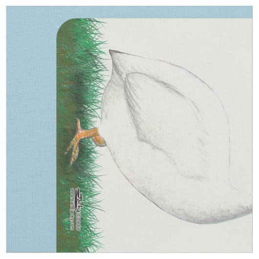 Guinea White Stoff (Nahaufnahme)