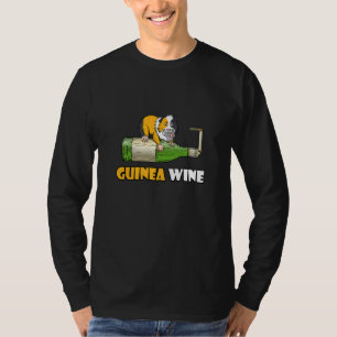 Guinea Wine Pig Alkohol Bier Frische Pasta machen T-Shirt