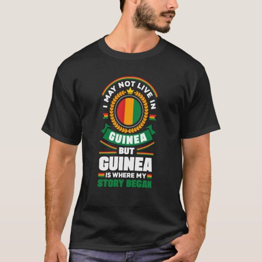 Guinea Zitat der guineischen Guinea T-Shirt (Vorderseite)