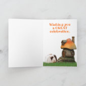 Guinea zum Geburtstag von Kindern Karte (Innenseite)