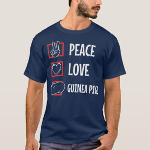 Guinea zur Liebe des Friedens 4299 T-Shirt