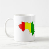 Guineaflaggenkarte Kaffeetasse (Links)
