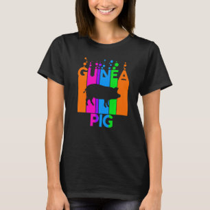 Guines Schweinefilet Regenbogenblase mit Silhouett T-Shirt